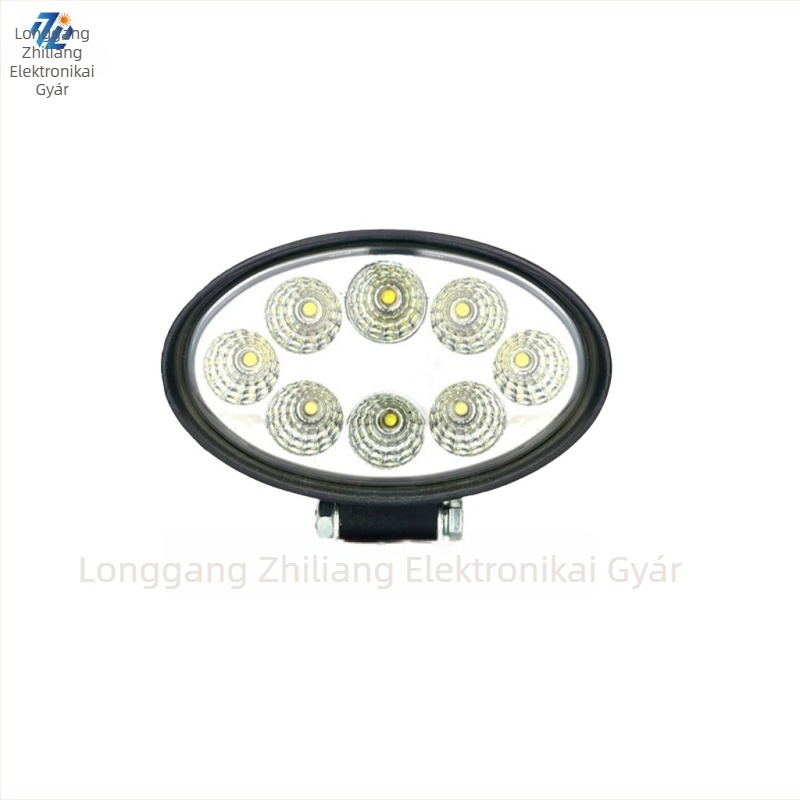 Ty-010 LED ovális munkalámpa emelőhöz, teherautókhoz és terepjárókhoz — 24W, 12-60V, 2160lm, 50 000 óra élettartam, alumíniumötvözet ház