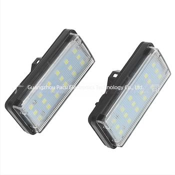 Lexus rendszámtábla LED világítás LX470 LX570 GX470, hátsó SMD, 12V, 3W, 6500K, 5000 óra