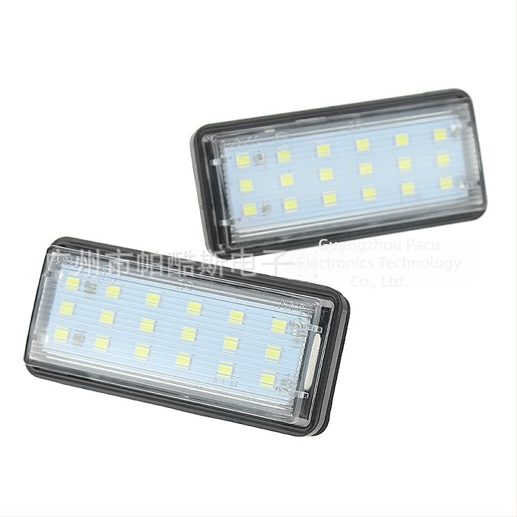 Lexus rendszámtábla LED világítás LX470 LX570 GX470, hátsó SMD, 12V, 3W, 6500K, 5000 óra