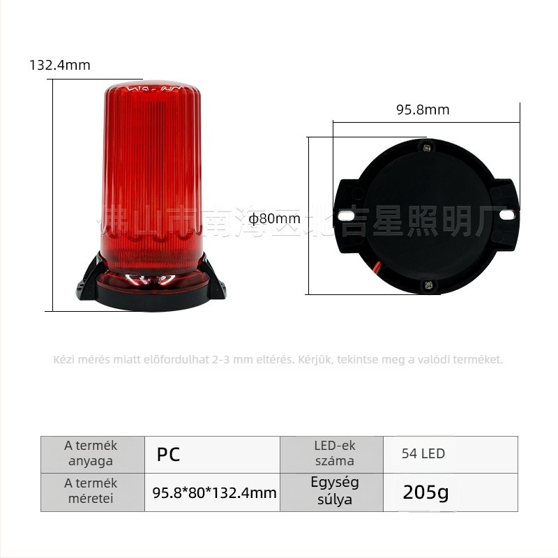 Autó tető LED világítás, JSD20 – 8W, 300lm, LED fényforrás, univerzális kompatibilitás