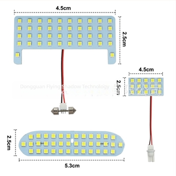 Autó tető lámpa Porte140 series-1 | LED 5050 három maggal | 12V | 2W | 200 lm | élettartam 10000 h