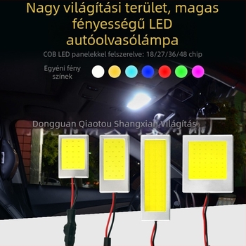 LED tetőfény - COB LED panel DC10-30V-W; 9-30V, 1.7W, 163 lm, alumínium substrát