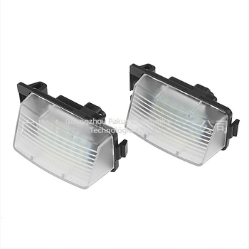 Infiniti G35/G37/350Z rendszámtábla világítás készlet – PC+LED, 12V, 3W, SMD