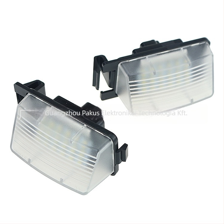 Infiniti G35/G37/350Z rendszámtábla világítás készlet – PC+LED, 12V, 3W, SMD
