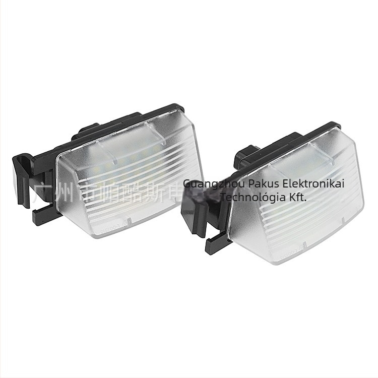 Infiniti G35/G37/350Z rendszámtábla világítás készlet – PC+LED, 12V, 3W, SMD