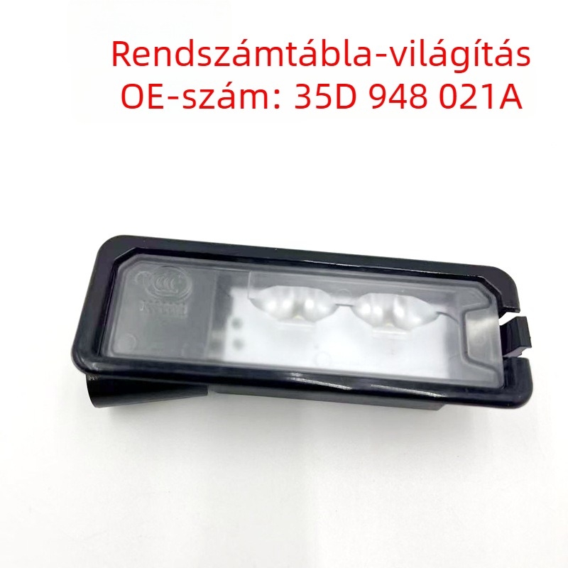 VW Golf 7 MK7 Lingdu és Magotan B8 hátsó LED-es rendszámtábla fény – dupla LED
