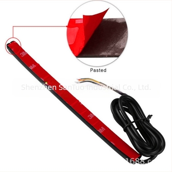 Motorkerékpár hátsó LED lámpa, 12W, 12V, 5000 lm