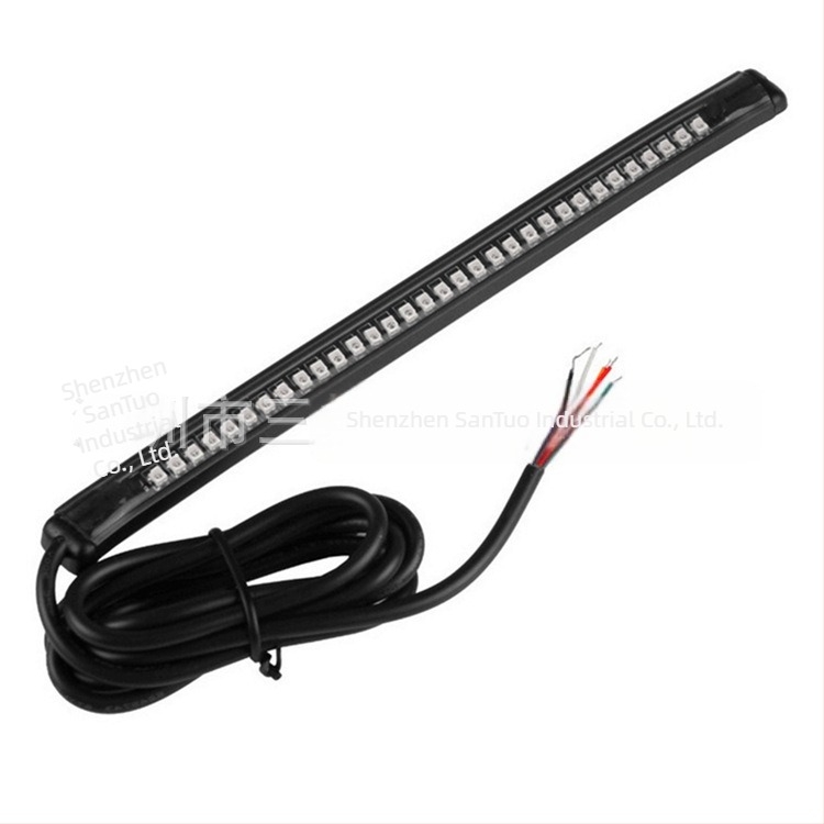 Motorkerékpár hátsó LED lámpa, 12W, 12V, 5000 lm