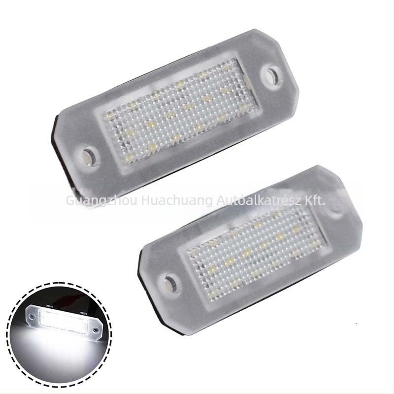 VW Transporter T5/T6 és Caddy LED rendszámtábla világítás (12V, 3W, 50 000 óra élettartam, 6000K)