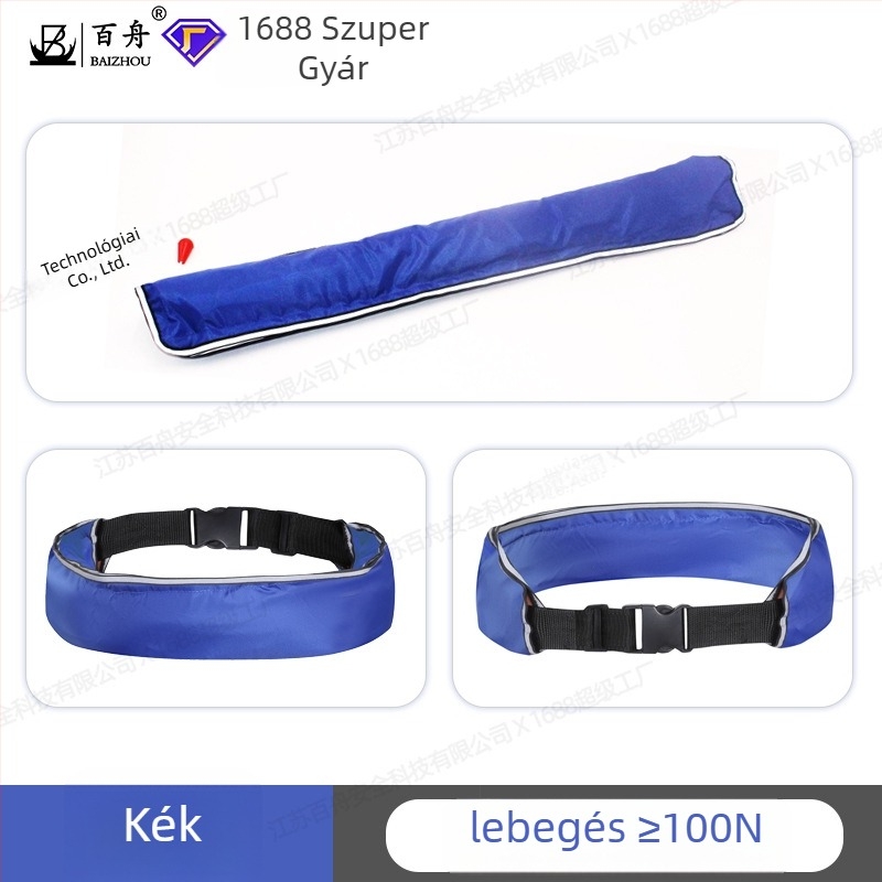 Baizhou felfújható életmentő öv, modell Inflatable belt, engedélyezett magánmárkák: Igen