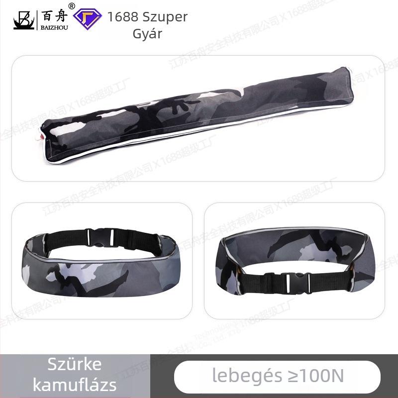 Baizhou felfújható életmentő öv, modell Inflatable belt, engedélyezett magánmárkák: Igen