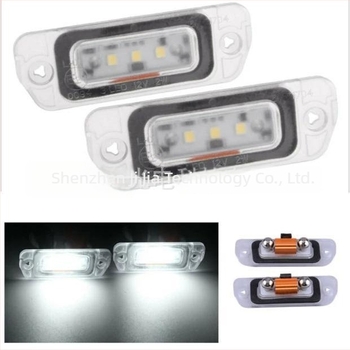 LED rendszámvilágítás Mercedes-Benz GL/ML sorozathoz X164 (GL350, GL550, ML500)