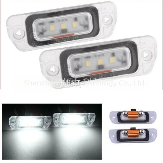 LED rendszámvilágítás Mercedes-Benz GL/ML sorozathoz X164 (GL350, GL550, ML500)