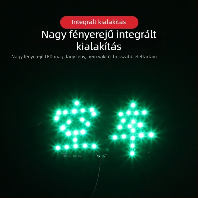 LED rendszámtábla világítás taxi és magánautóhoz, magas fényerővel jelzőfénnyel