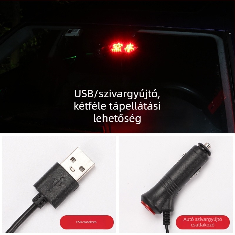 LED rendszámtábla világítás taxi és magánautóhoz, magas fényerővel jelzőfénnyel
