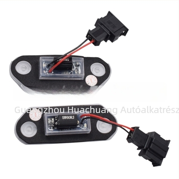 Rendszám LED világítás VW Golf Mk3, Jetta III, Skoda Octavia – ABS ház, 12V, 3W, élettartam 50 000 óra
