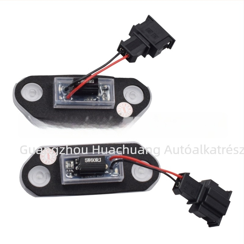 Rendszám LED világítás VW Golf Mk3, Jetta III, Skoda Octavia – ABS ház, 12V, 3W, élettartam 50 000 óra