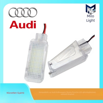 LED belső világítás Audi A3/S3 A4 B6 RS4 B5 A6/S6/C6 Q5/Q7: csomagtartó világítás, ajtó világítás, kesztyűtartó világítás, üdvözlő fény