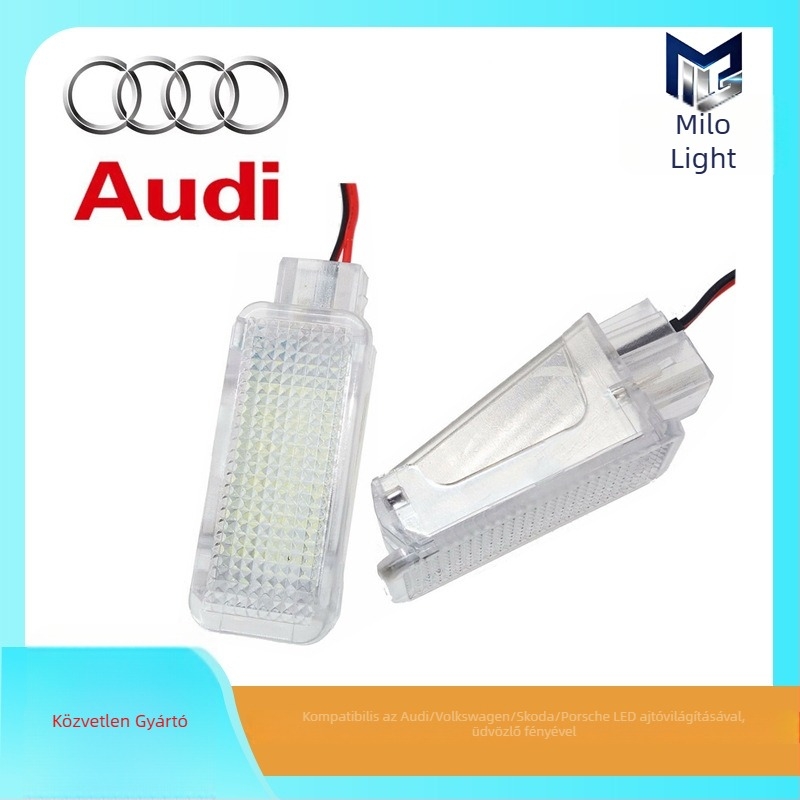 LED belső világítás Audi A3/S3 A4 B6 RS4 B5 A6/S6/C6 Q5/Q7: csomagtartó világítás, ajtó világítás, kesztyűtartó világítás, üdvözlő fény