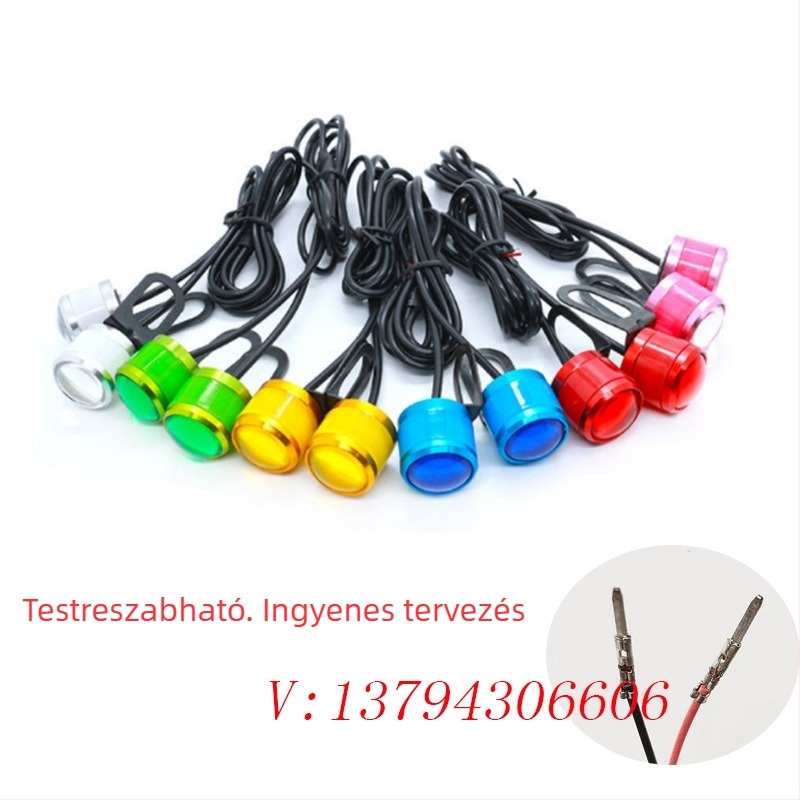 Motorkerékpár tükrének LED világítása, 23 mm Eagle Eye, 5730 LED, 3SMD, villogó tükörlámpa