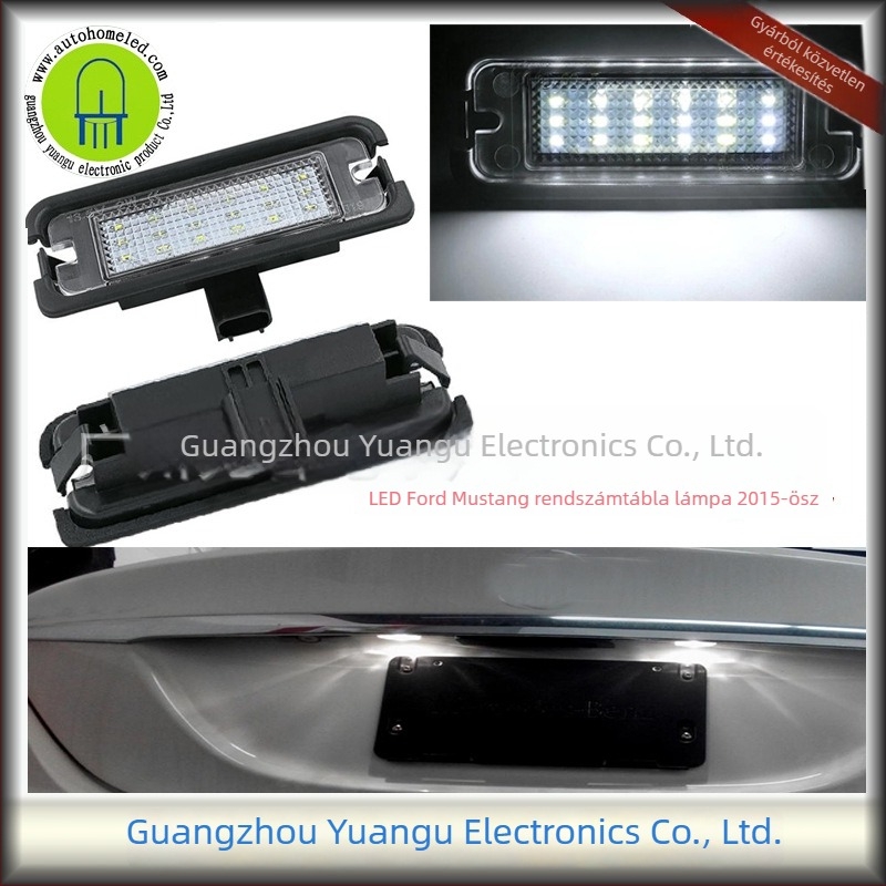LED rendszámtábla világítás Ford Mustang 2015~ (LED · 10-30V · 3W · Mustang 2015~)