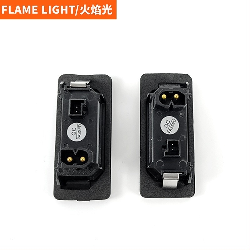 BMW LED rendszámtábla világítás 1/3/5 sorozathoz (E88/E90/E92/E93/E39) – 12V, 2.8W, ABS műanyag, csomagtartóba szerelés klipszel