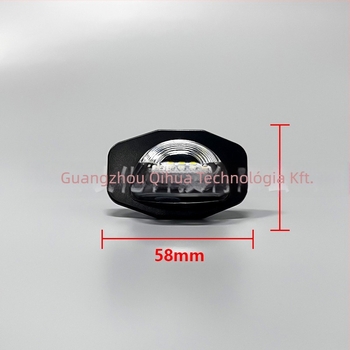 Toyota Auris LED rendszámtábla világítás (12V, 2.8–3W, 6000K, 50 000 óra, ABS+LED)