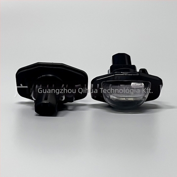 Toyota Auris LED rendszámtábla világítás (12V, 2.8–3W, 6000K, 50 000 óra, ABS+LED)