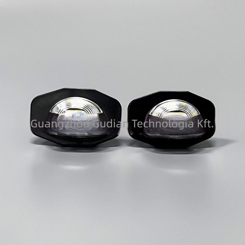 Toyota Auris LED rendszámtábla világítás (12V, 2.8–3W, 6000K, 50 000 óra, ABS+LED)