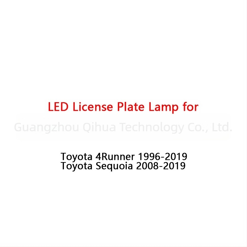 LED lámpa a rendszámtáblához Toyota 4Runner (1996–2019) és Sequoia (2008–2019)