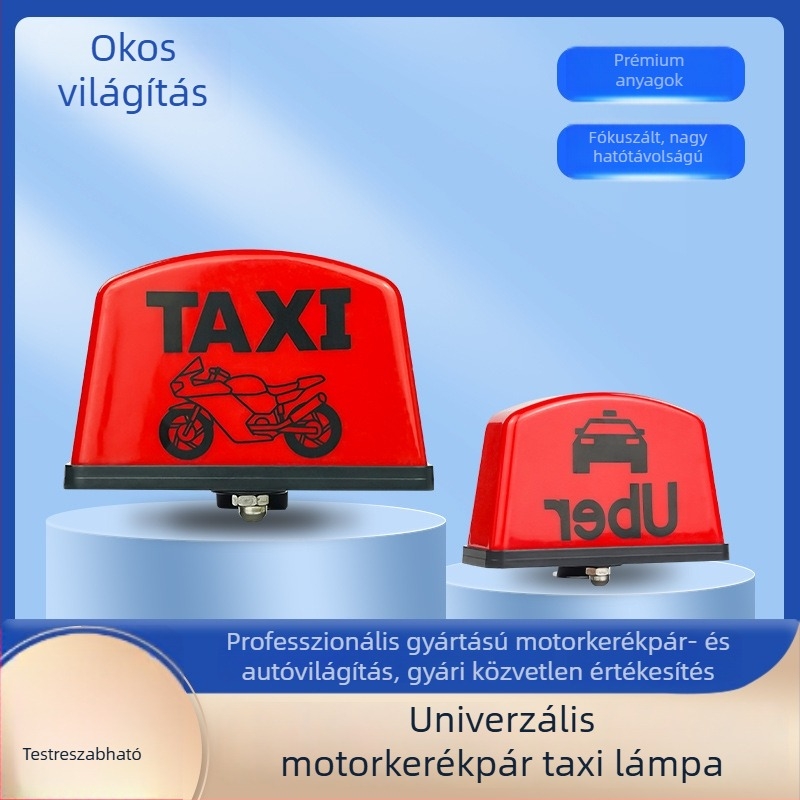 12V motorkerékpár rendszámtábla világítás egyedi szöveggel