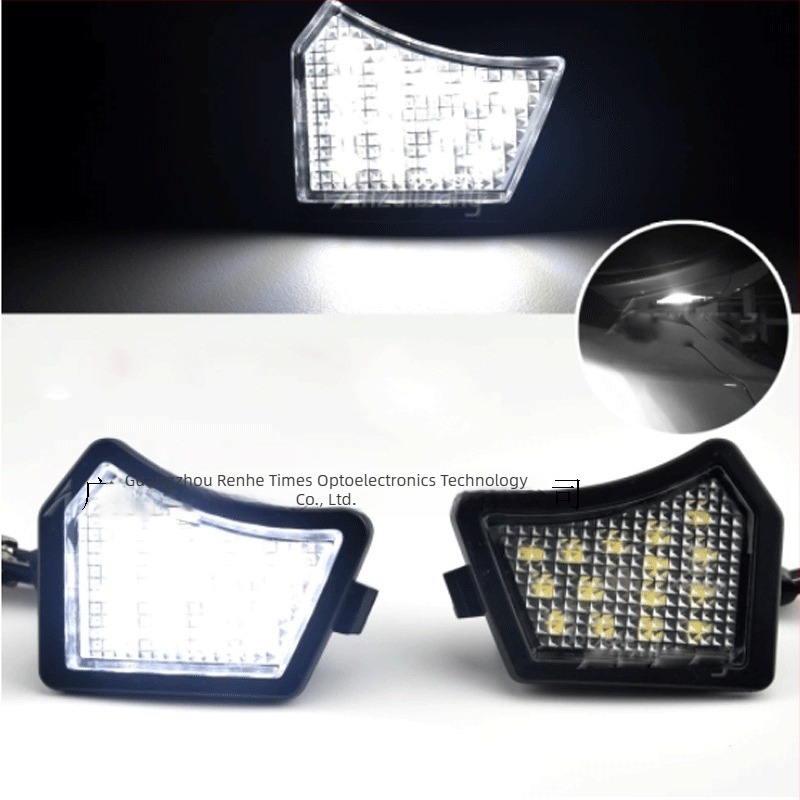 LED visszapillantó tükör világítás Volvo S80/S60, V40/V60/V70, XC90/XC70 számára — 12V, 5W, PC ház, élettartam 50.000 óra