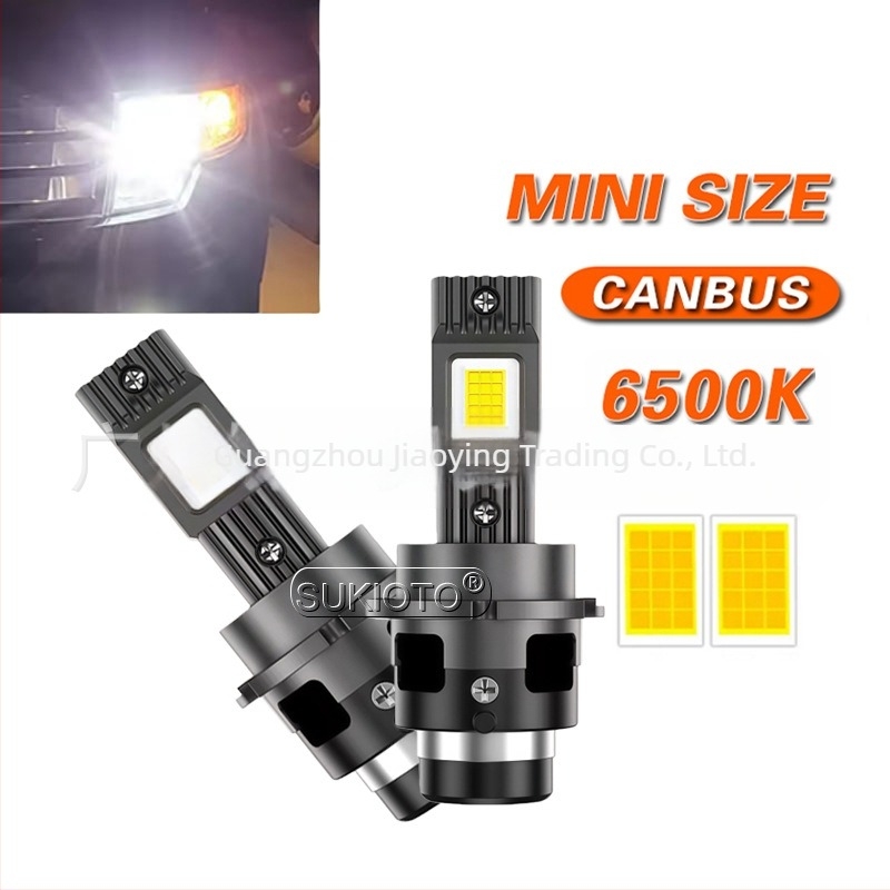 D2S/D4S LED autófejlámpa, 45W, 12V, 6000-6500LM, plug-in telepítés