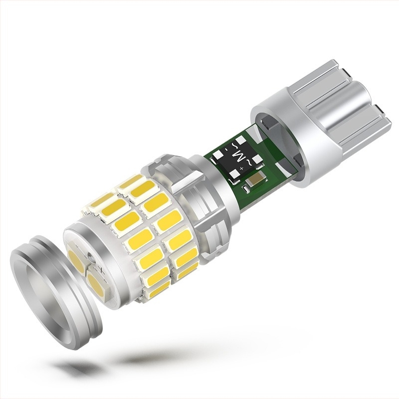 W5W LED autó világítás 28SMD 3014, olvasólámpa, rendszám világítás, dekódolás T10 194, 6500K, 2W, 300 lm