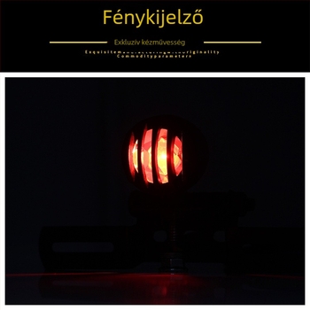 Harley motorkerékpárhoz való LED fém hátsó lámpa, 12V, 5W, élettartam 30 000 óra