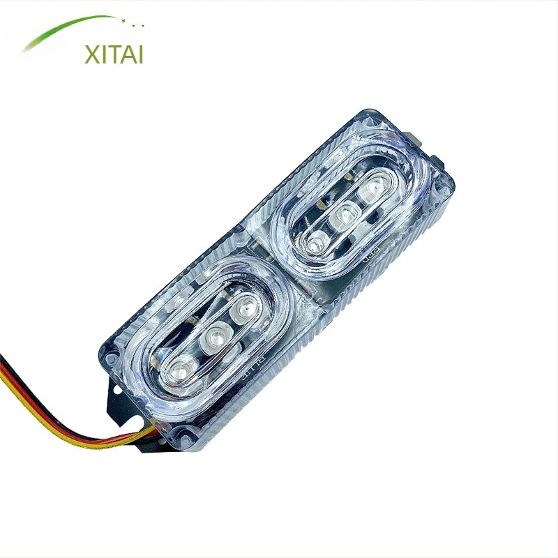 LED hátsó lámpa motorkerékpárokhoz és elektromos járművekhez — RGB villogó LED izzó, lámpa a rendszámtábla számára, futó- és féklámpa, 12V