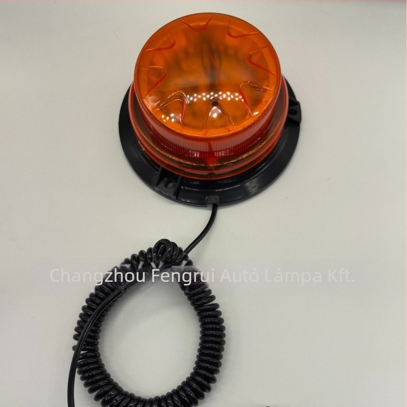 Biztonsági figyelmeztető lámpa 24×2835 LED-del, 24V, 15W, műanyag ház