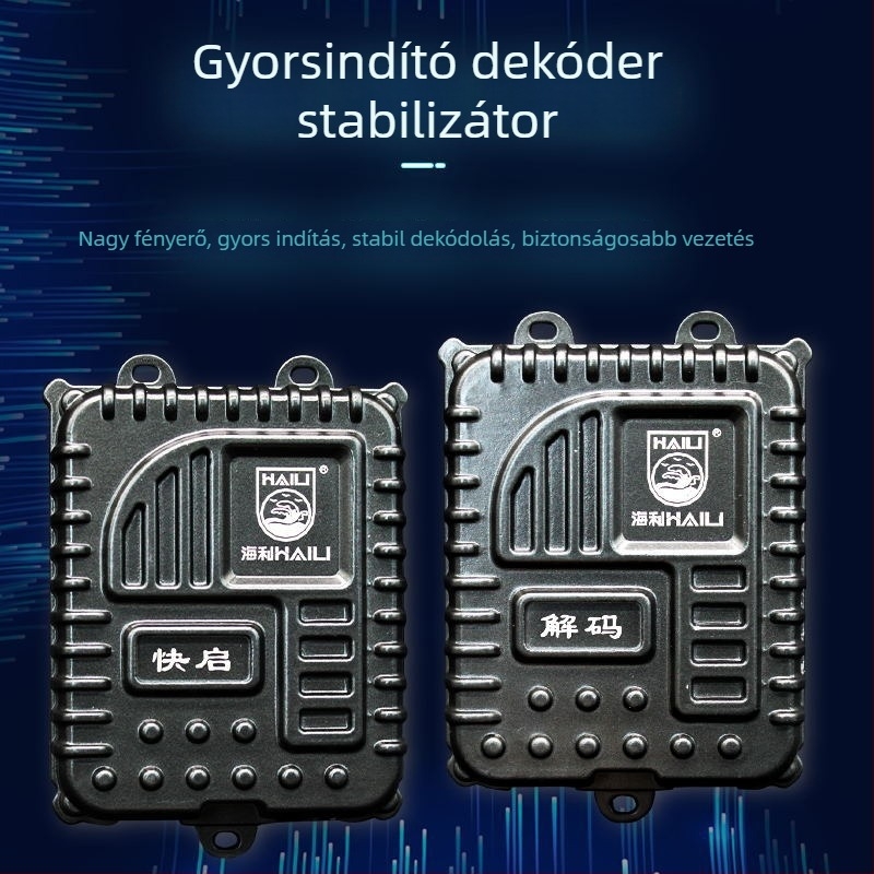 Xenon fényszóró készlet H1/H4/H7/D2H/9012 – nagy fényerő, gyors beindítás