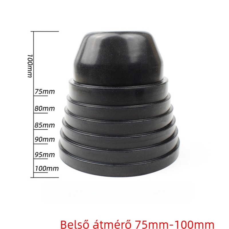 LED porvédő sapka autó lámpáihoz, univerzális nagy méret, hosszabb porvédő sapka, belső Ø75–100 mm