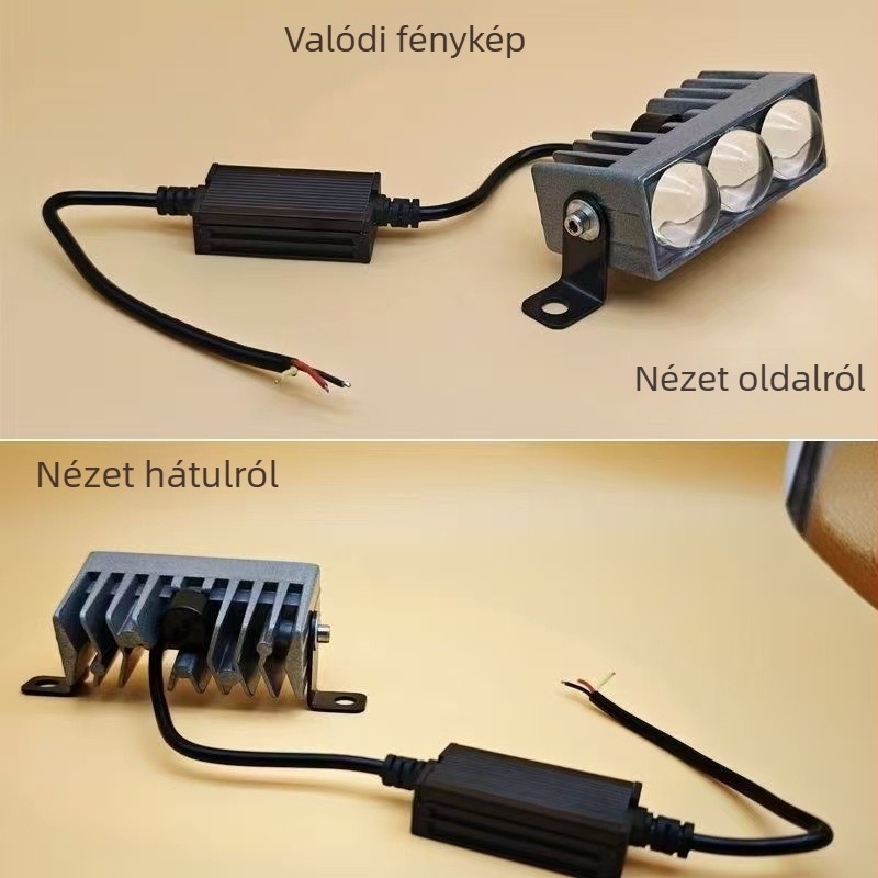 Univerzális autógrill lézeres spotlámpa, külső ultra fényes felújítás