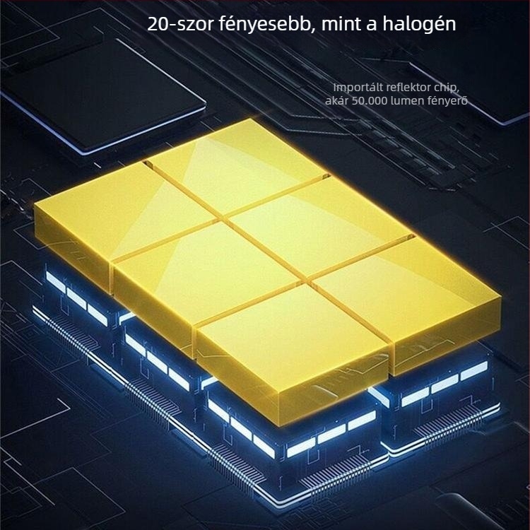 LED autó lámpa H7 Plug-In, U-alakú rézcső, 30W, 12V, 3000lm