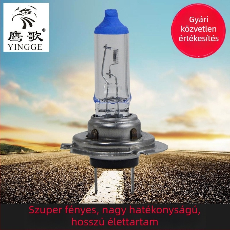 H7 12V 100W PX26D halogén fényszóró izzó autókhoz, tiszta fény