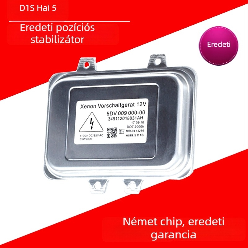 DH5 Xenon fényszóró meghajtó modul D1S-hez, 35W, 12V, 4500 lm, IP67