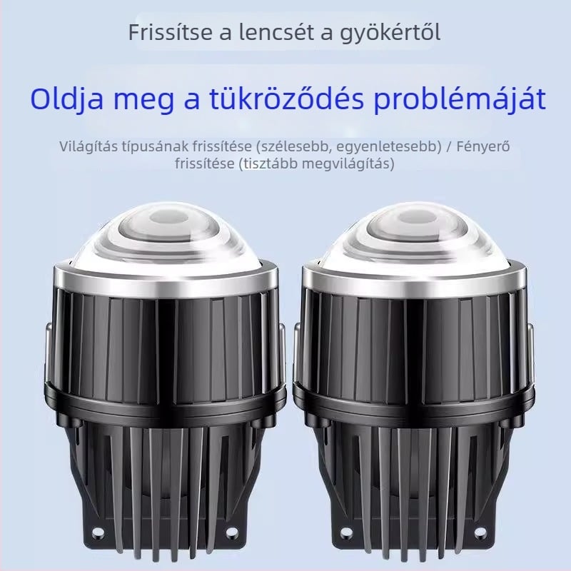 Lézeres fényszóró kettős fókuszlencsékkel, ködvilágítással, 24V, off-road, univerzális kompatibilitás