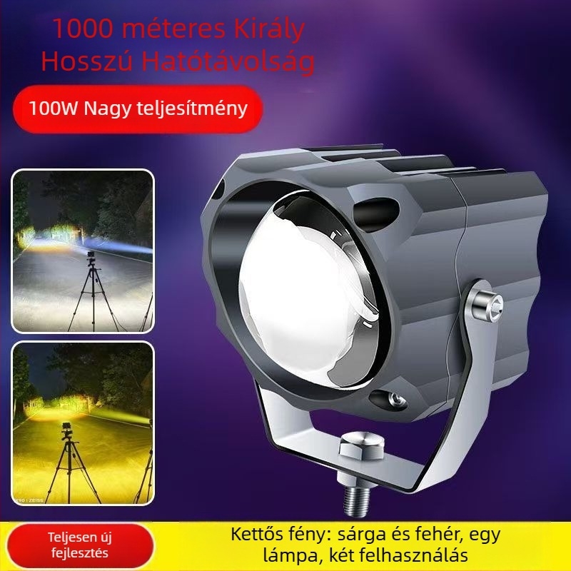 50W LED reflektor teherautókhoz lézerlencsével, hosszú hatótávolságú, erős fény, off-road keresőfény