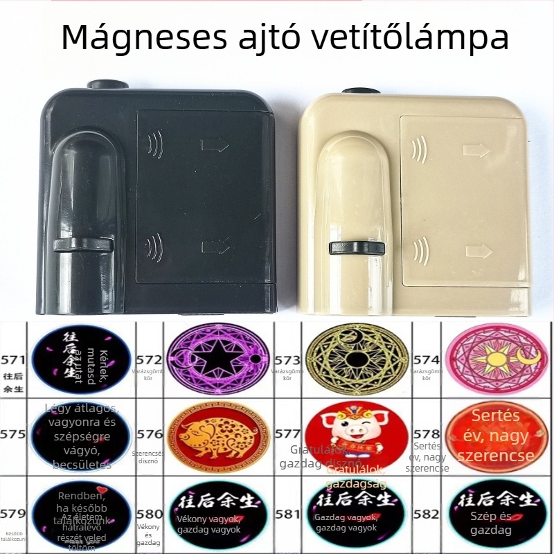 Autó ajtó üdvözlő fény HC-CK10, ABS, 0.5W, 4.5V