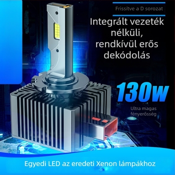 LED autófényszóró M15, 160W, 12V, 18000 lm, IP68