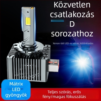LED autófényszóró M15, 160W, 12V, 18000 lm, IP68