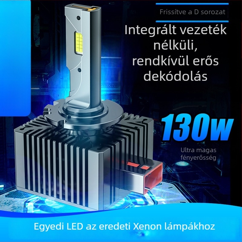 LED autófényszóró M15, 160W, 12V, 18000 lm, IP68