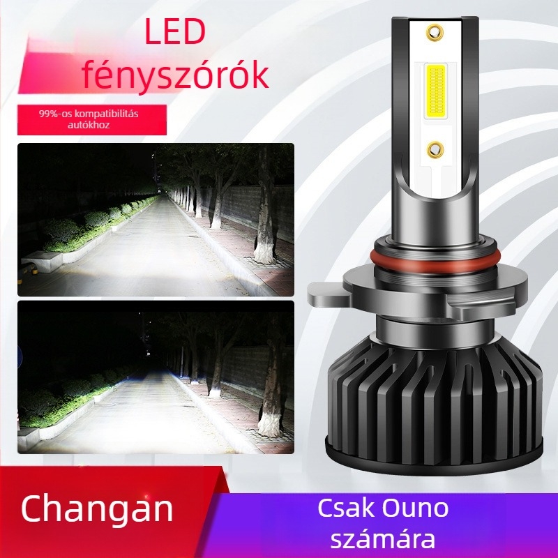Changan Ono/Ono S-hez (2012–2020) LED fényszóró készlet: magas- és alacsony fény, ködfények, 12V LED fényforrás